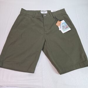 NWT Free Planet Stretch Olive Green Men's Shorts. Waist 28. RRCP